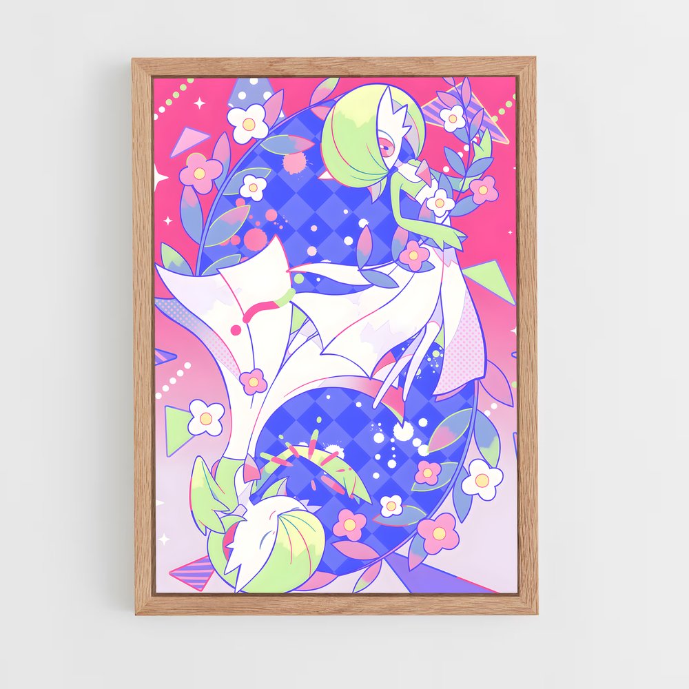 ap-gardevoir-9 cadre Bois clair