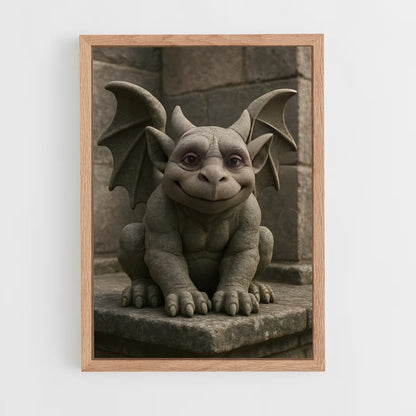 ap-gargoyles-4 cadre Bois clair
