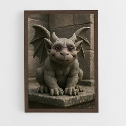ap-gargoyles-4 cadre Bois foncé