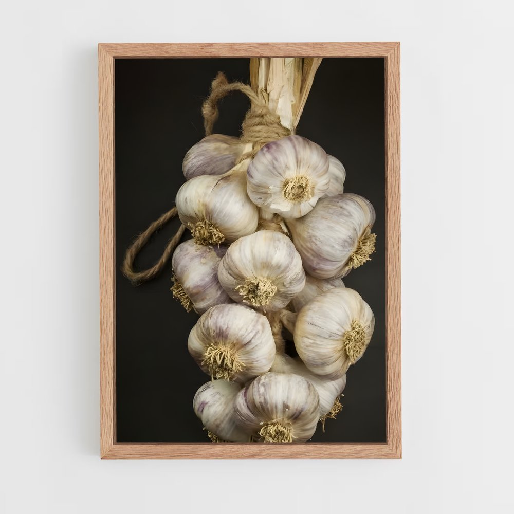 ap-garlic-3 cadre Bois clair