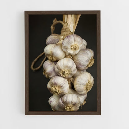 ap-garlic-3 cadre Bois foncé