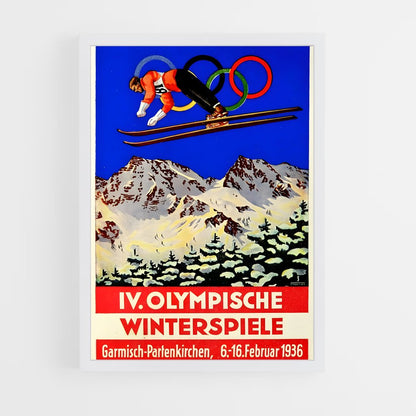 ap-garmisch-partenkirchen 1936-1 cadre Blanc