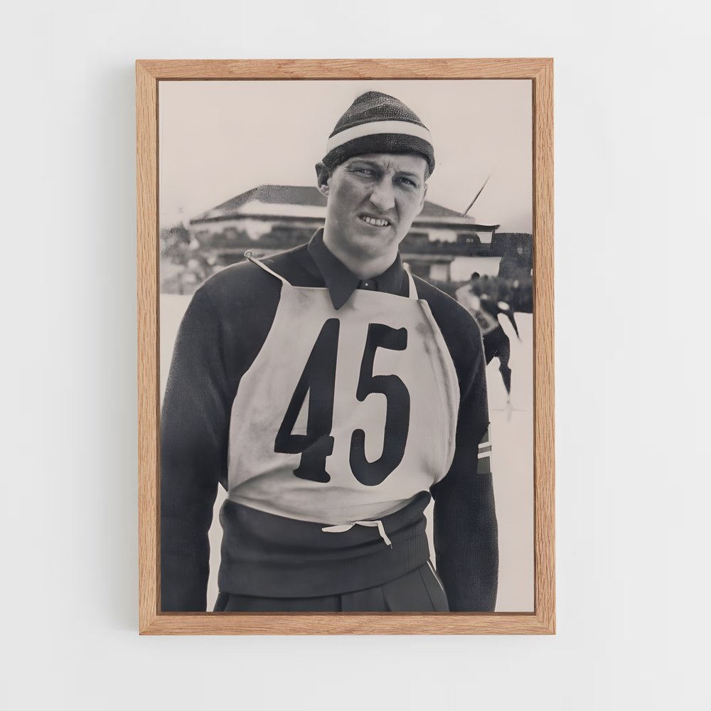 ap-garmisch-partenkirchen 1936-3 cadre Bois clair