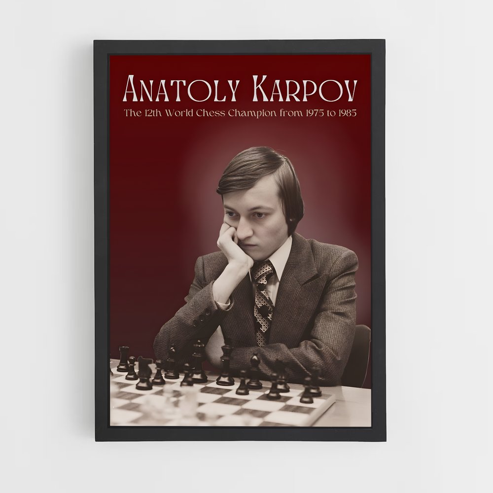ap-garry kasparov-1 cadre Noir