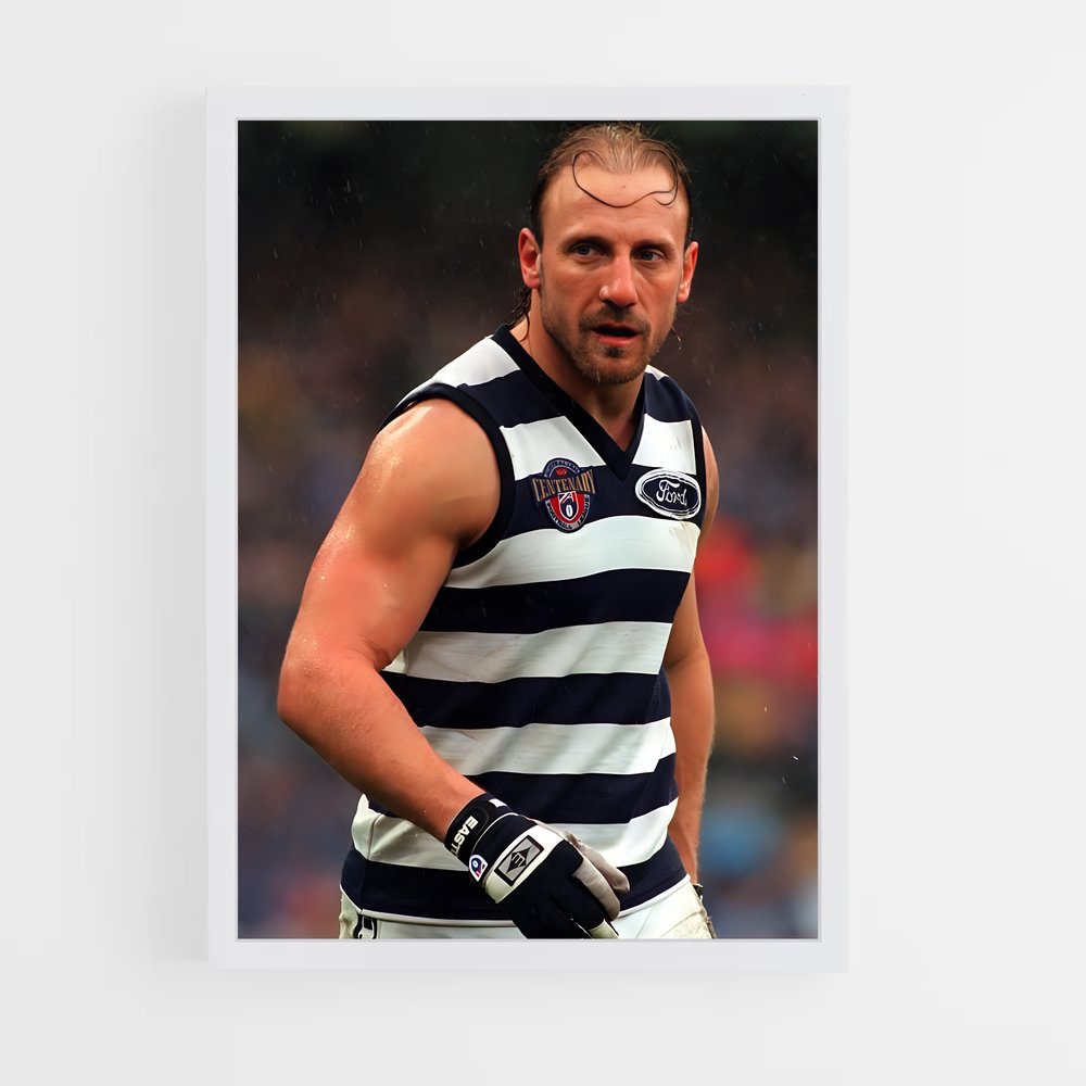 ap-gary ablett-6 cadre Blanc