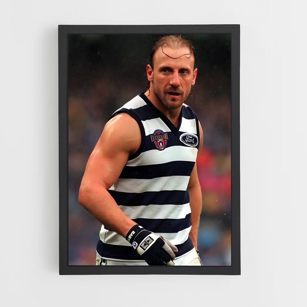 ap-gary ablett-6 cadre Noir