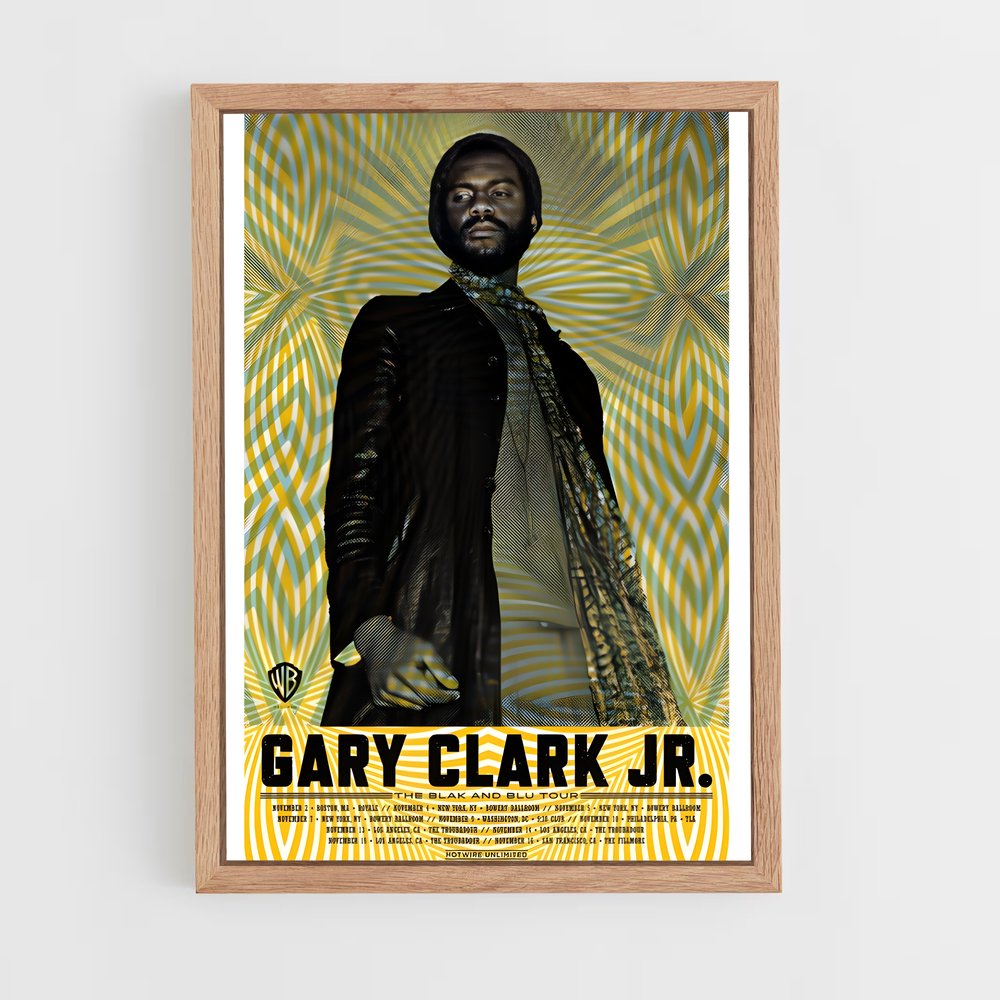 ap-gary clark jr.-2 cadre Bois clair