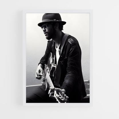 ap-gary clark jr.-3 cadre Blanc