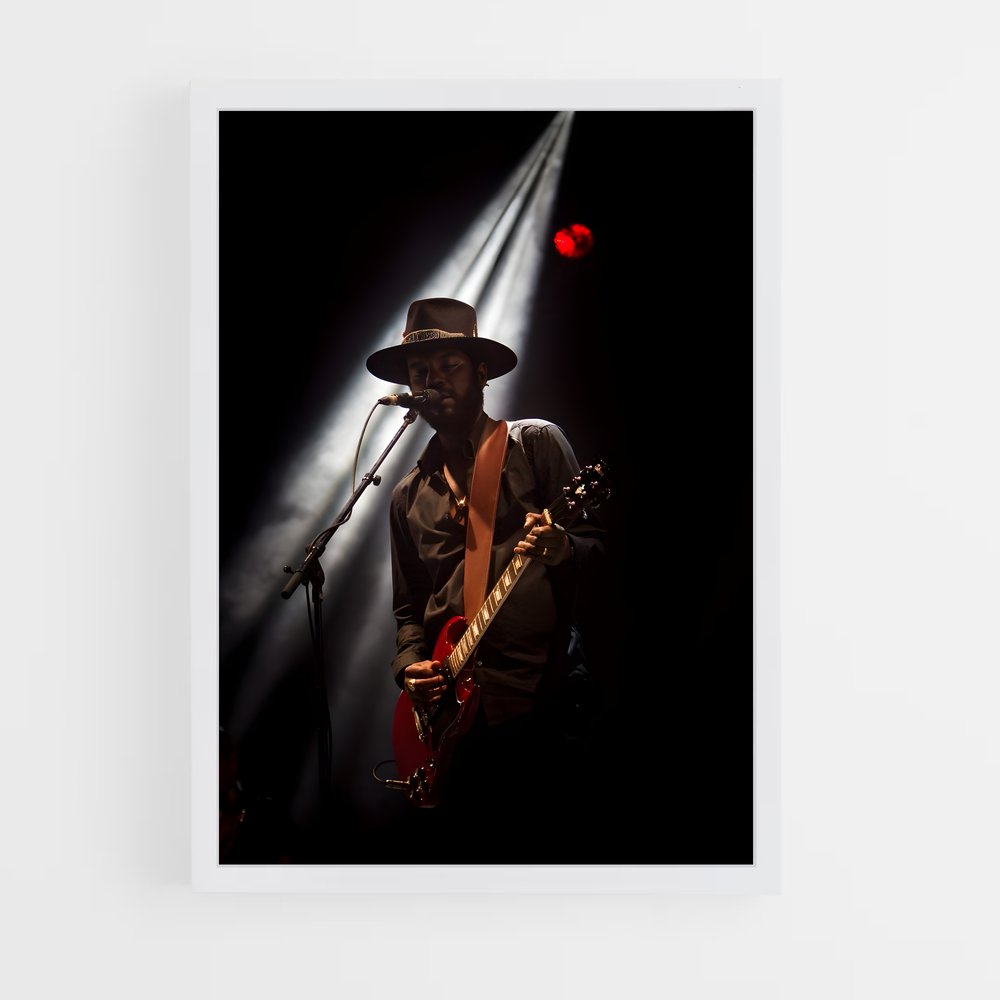 ap-gary clark jr.-6 cadre Blanc