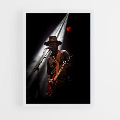 ap-gary clark jr.-6 cadre Blanc