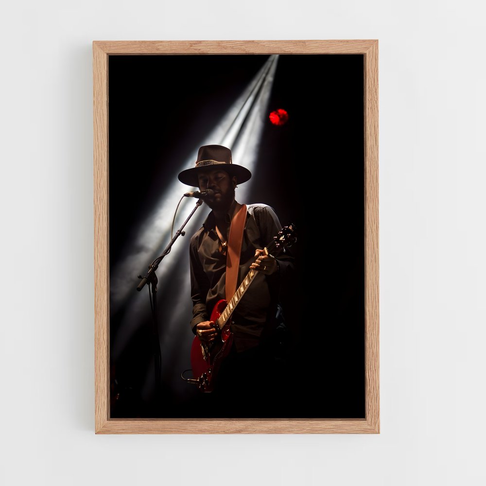 ap-gary clark jr.-6 cadre Bois clair