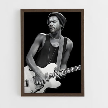 ap-gary clark jr.-8 cadre Bois foncé