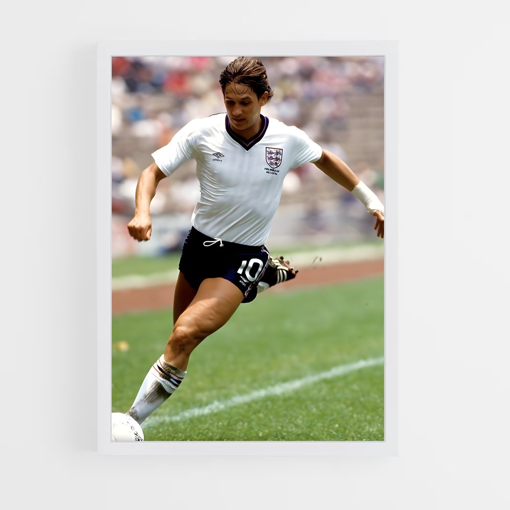 ap-gary lineker-10 cadre Blanc