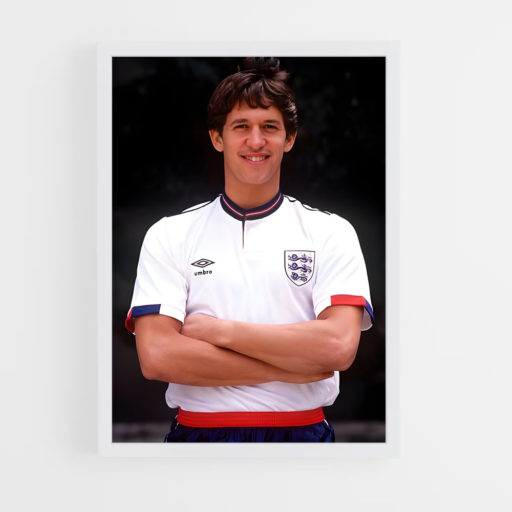 ap-gary lineker-4 cadre Blanc