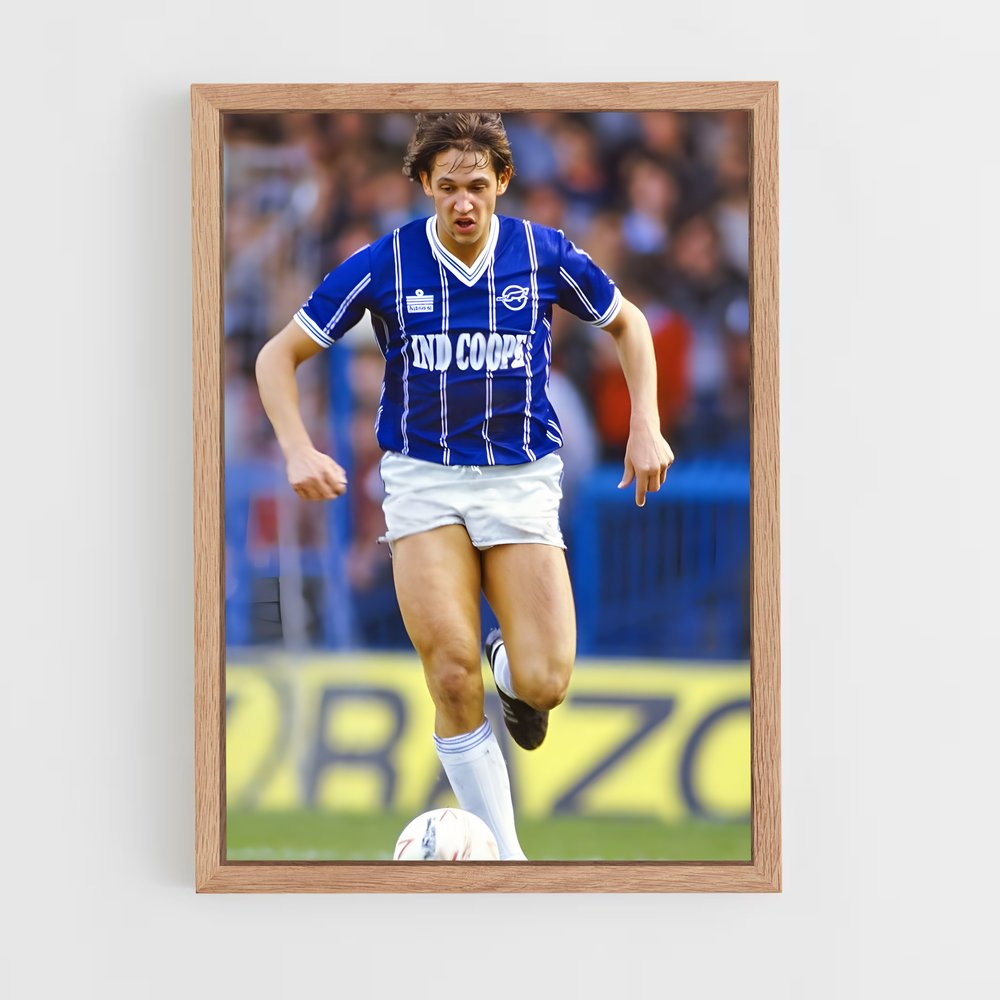 ap-gary lineker-9 cadre Bois clair