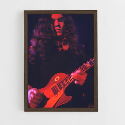 ap-gary rossington-5 cadre Bois foncé