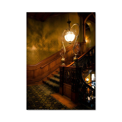 Poster Escalier Enchanté