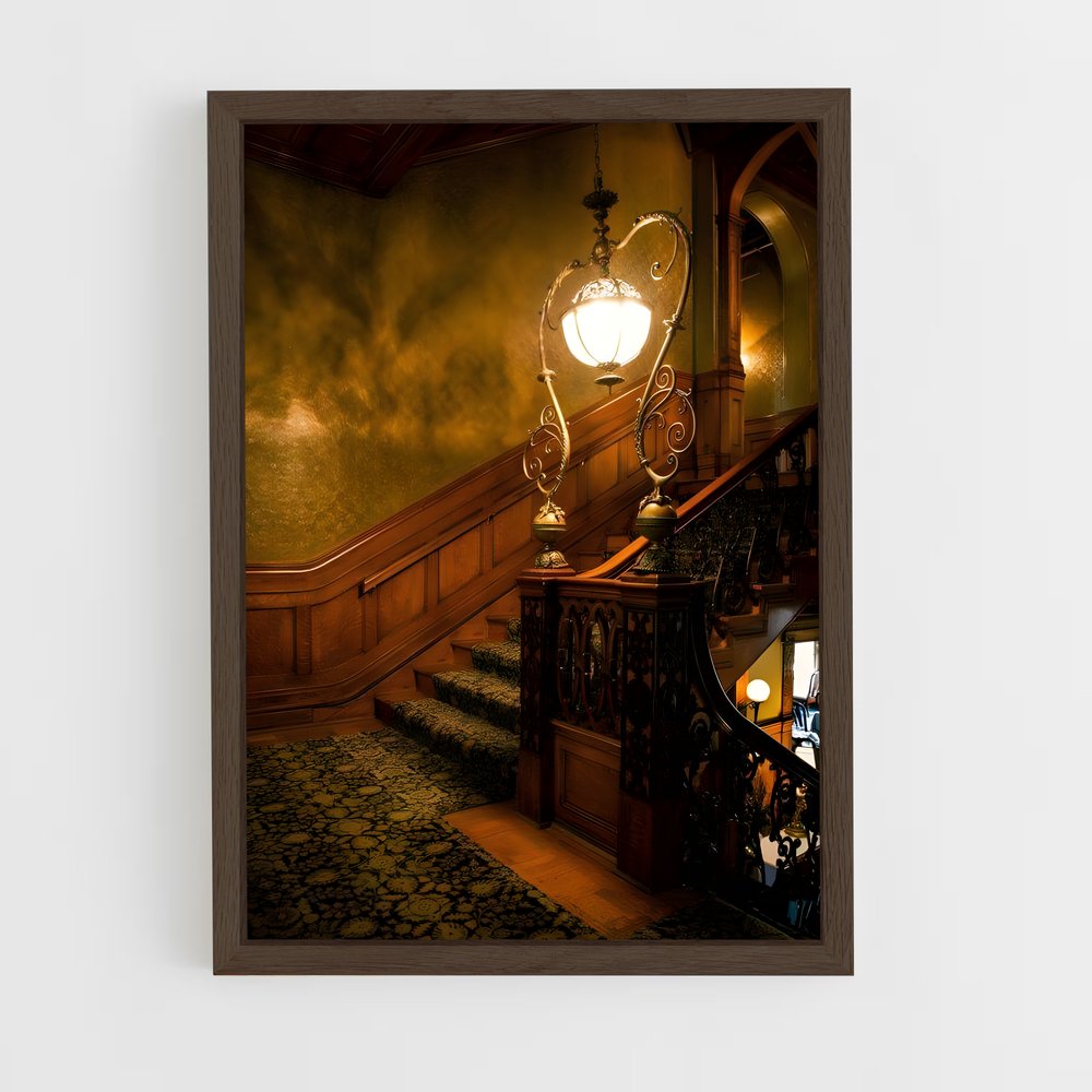 ap-gas lighting-1 cadre Bois foncé