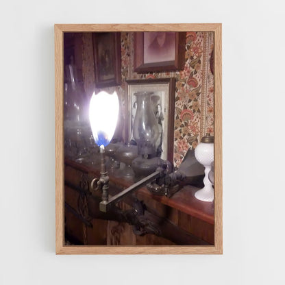 ap-gas lighting-2 cadre Bois clair
