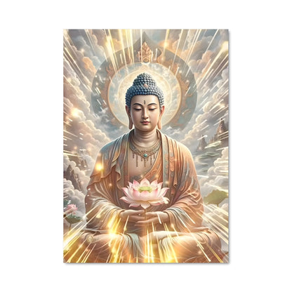 Poster Lumière de Bouddha