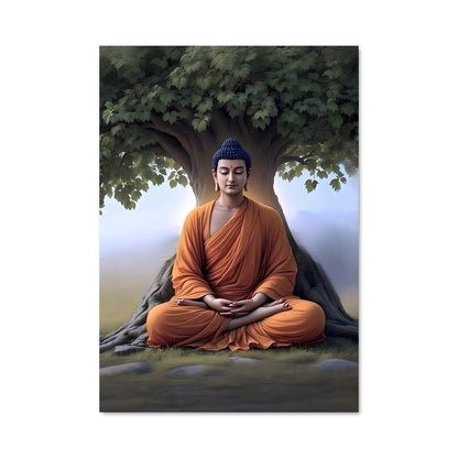 Poster Sous l'Arbre de Sagesse