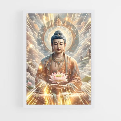 ap-gautama buddha-1 cadre Blanc