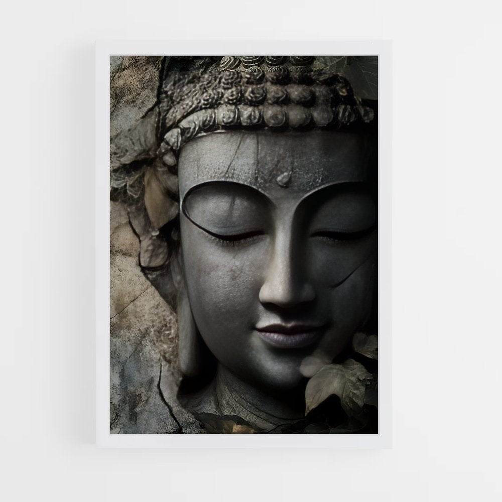 ap-gautama buddha-11 cadre Blanc