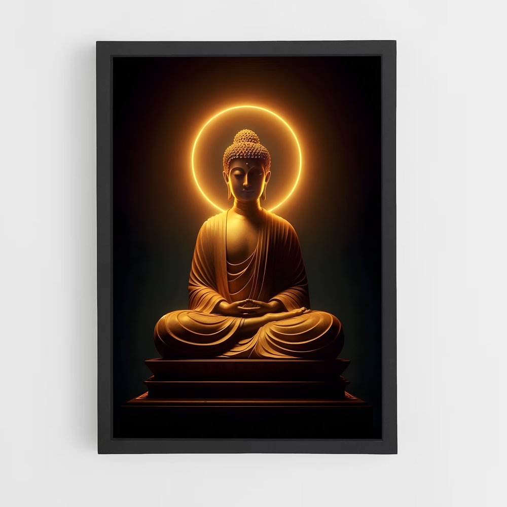 ap-gautama buddha-17 cadre Noir