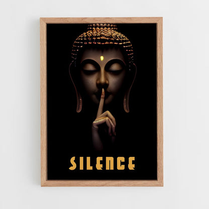 ap-gautama buddha-18 cadre Bois clair