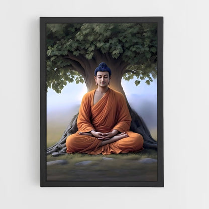 ap-gautama buddha-2 cadre Noir