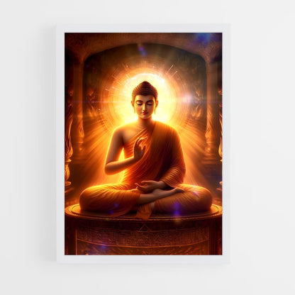 ap-gautama buddha-7 cadre Blanc