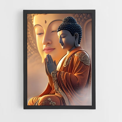 ap-gautama buddha-8 cadre Noir