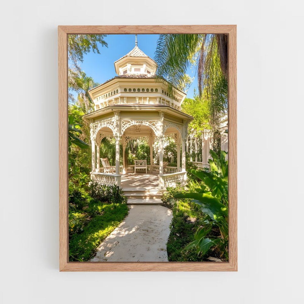 ap-gazebo-1 cadre Bois clair