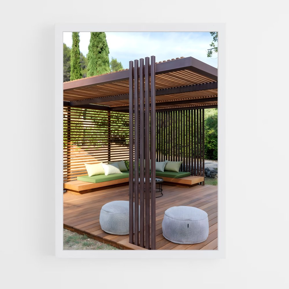 ap-gazebo-13 cadre Blanc