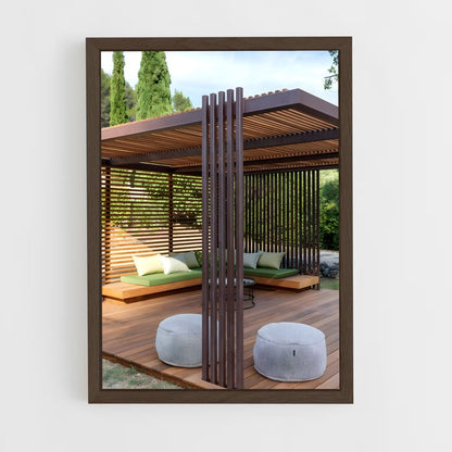 ap-gazebo-13 cadre Bois foncé