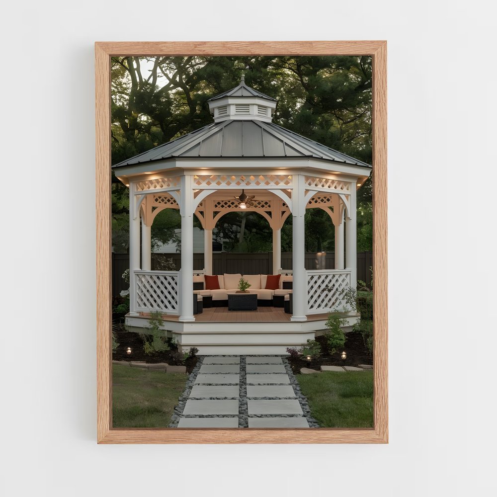 ap-gazebo-2 cadre Bois clair