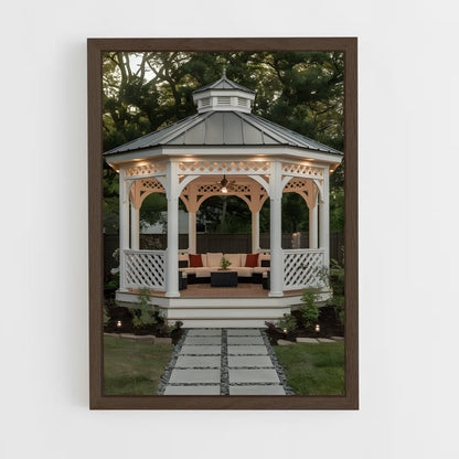 ap-gazebo-2 cadre Bois foncé
