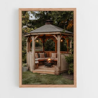 ap-gazebo-3 cadre Bois clair