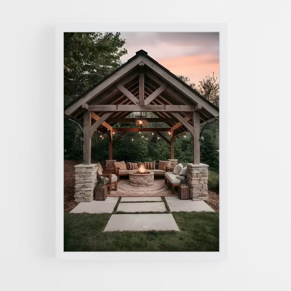 ap-gazebo-5 cadre Blanc