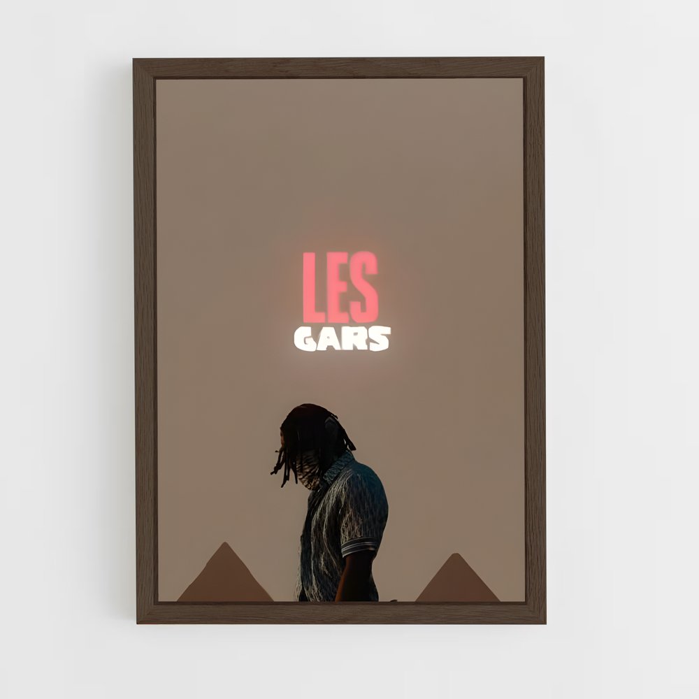ap-gazo-15 cadre Bois foncé