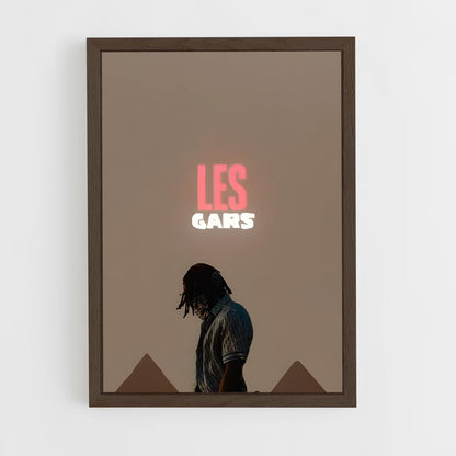 ap-gazo-15 cadre Bois foncé