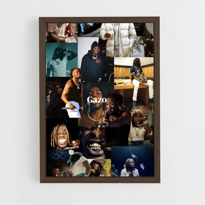 ap-gazo-4 cadre Bois foncé