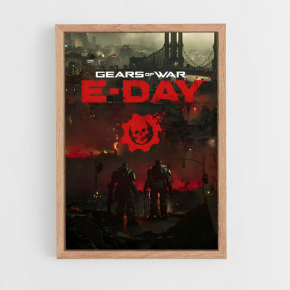 ap-gears of war-6 cadre Bois clair