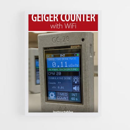 ap-geiger counter-1 cadre Blanc