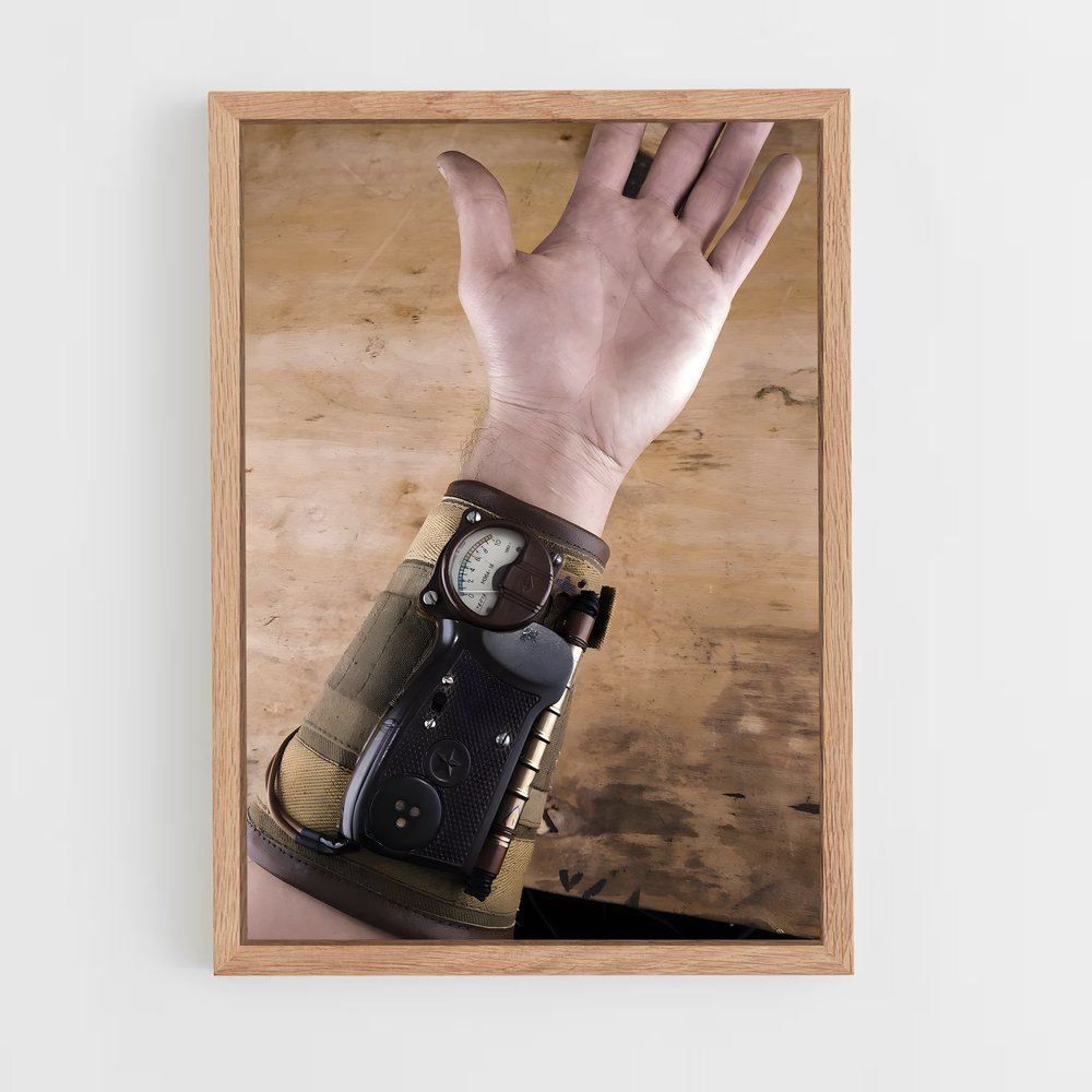 ap-geiger counter-3 cadre Bois clair