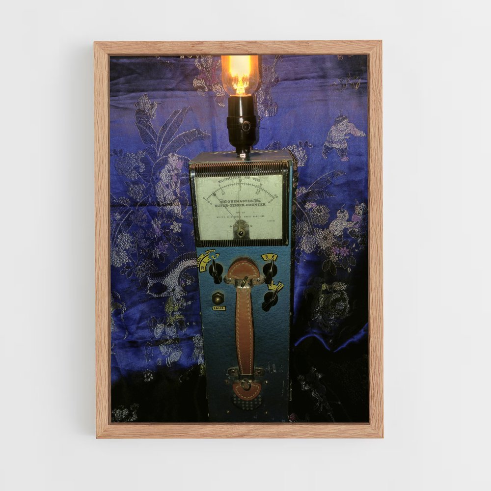 ap-geiger counter-4 cadre Bois clair