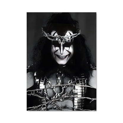 Poster Masque et Longs Cheveux