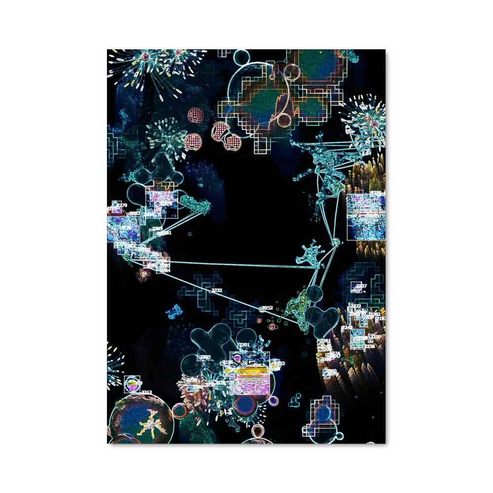 Poster Jardin Lumineux