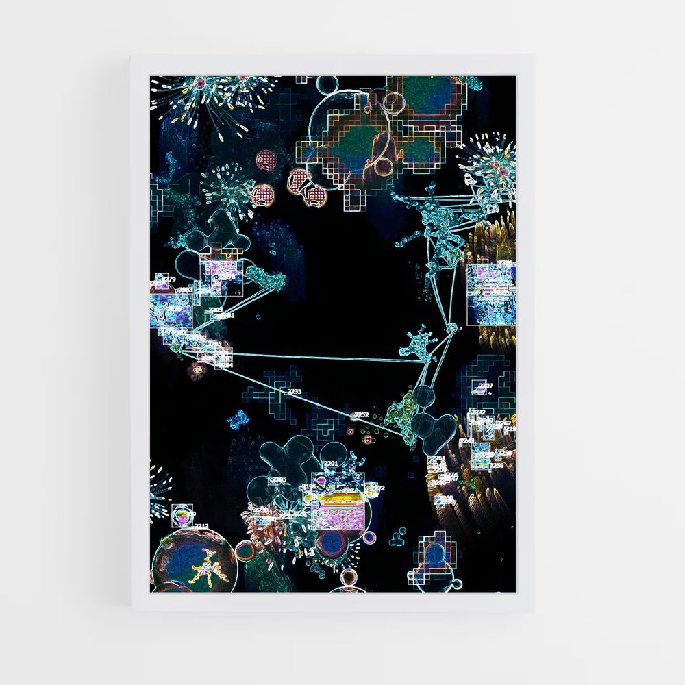 ap-generative art-2 cadre Blanc