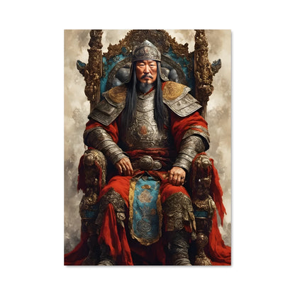 Poster Le Trône de Gengis